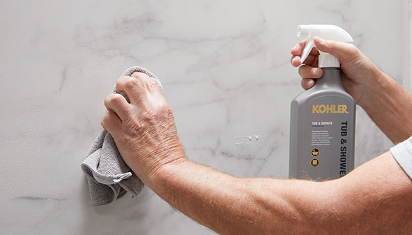 LuxStone Shower Grout-Free Walls