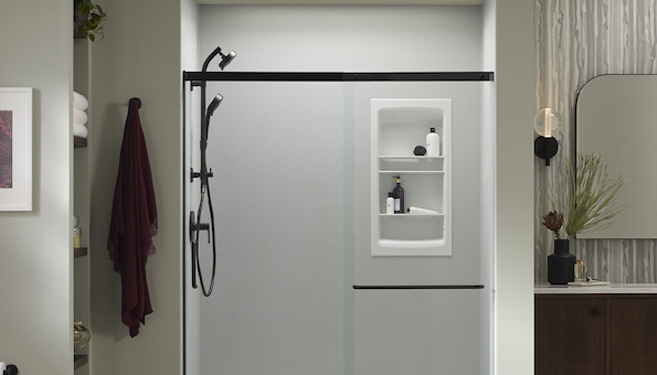 LuxStone Shower Sliding Glass Doors